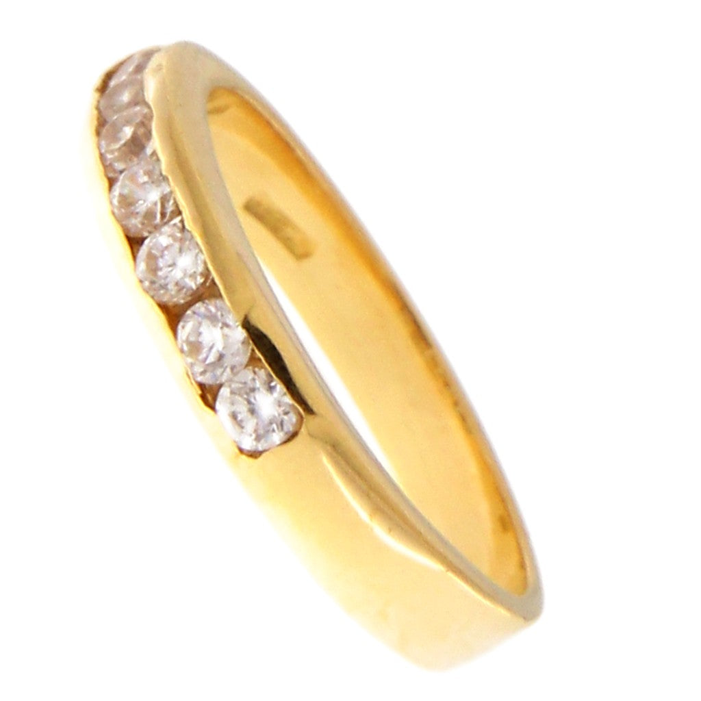Anello Riviera con Zirconi