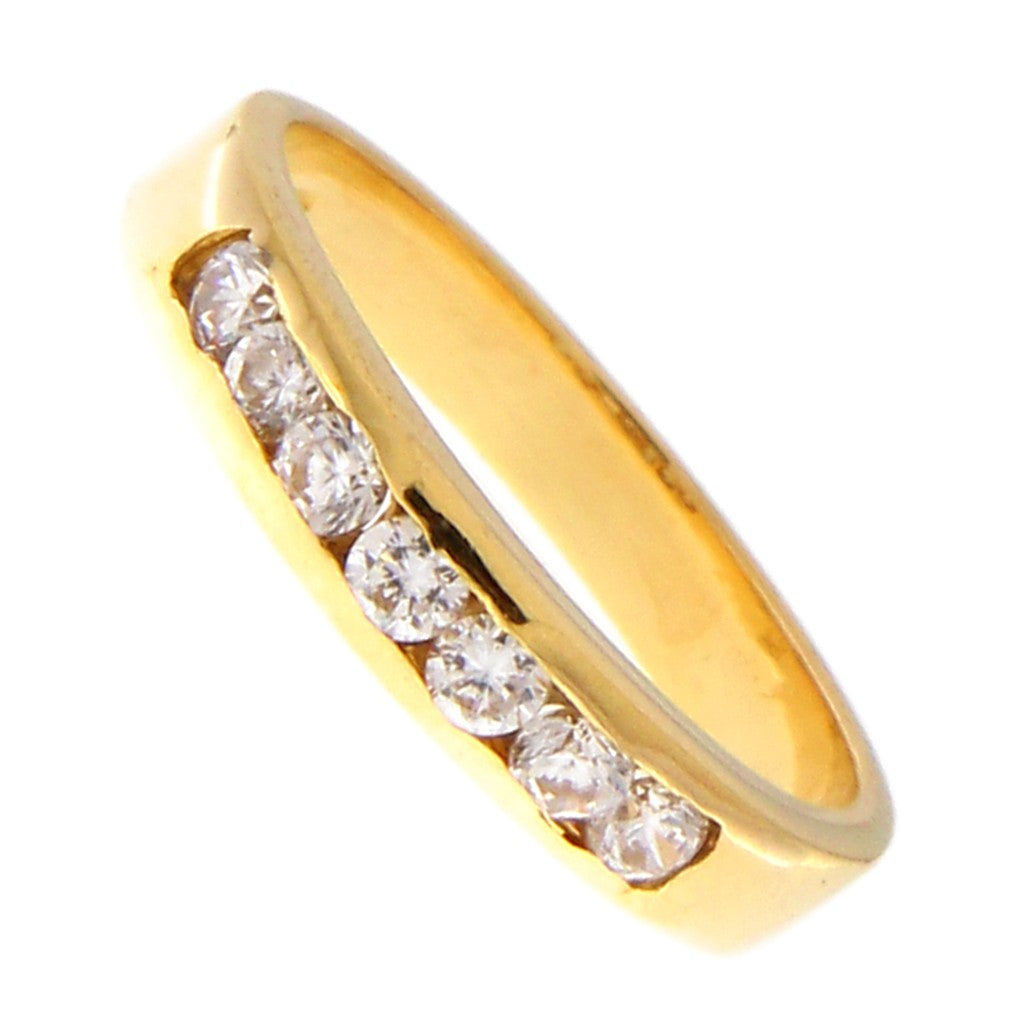 Anello Riviera con Zirconi