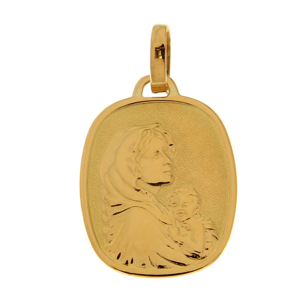 Ciondolo Madonna e Gesù Bambino