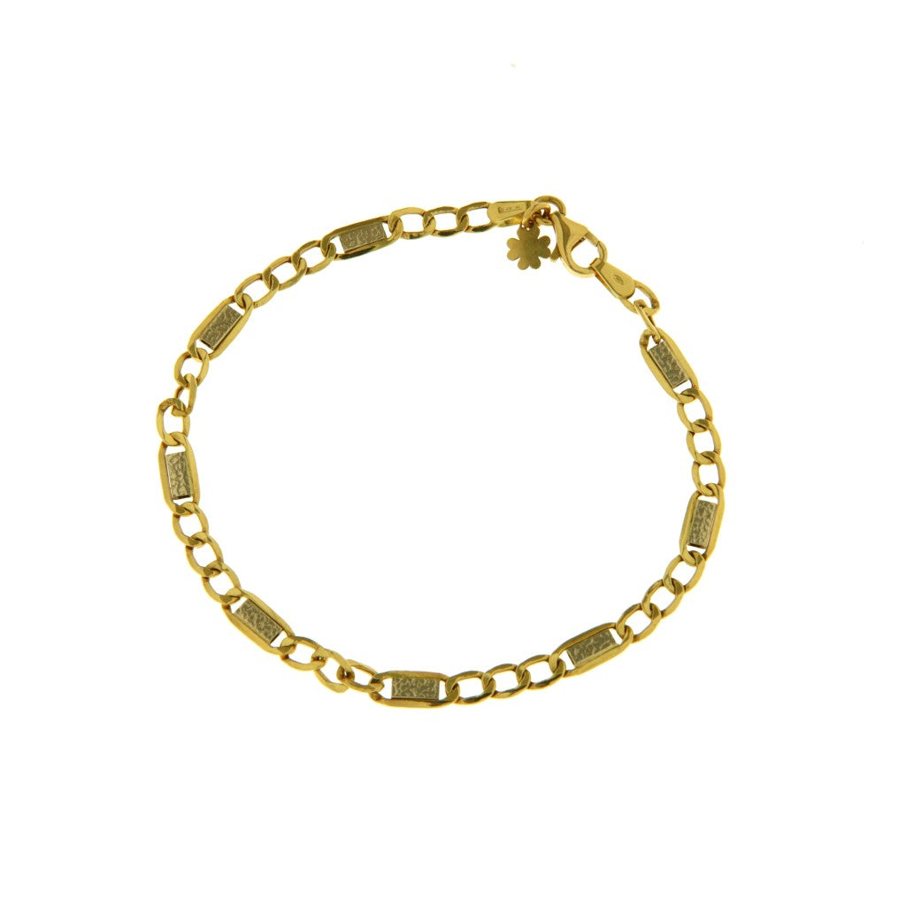 Bracciale Grumetta Alternata + Traversino 3+1