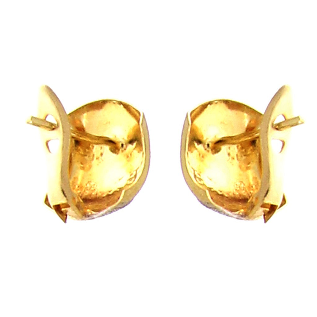 Orecchini Coprilobo due ori