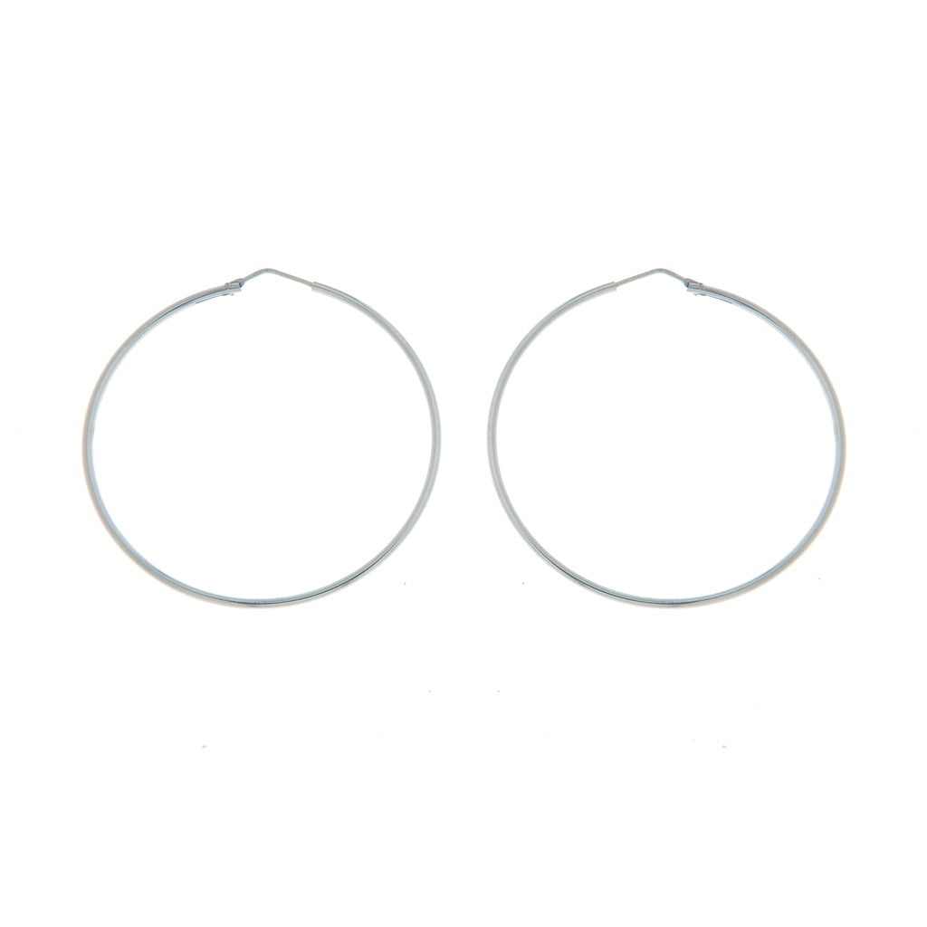 Orecchini a Cerchio Grande Sottili