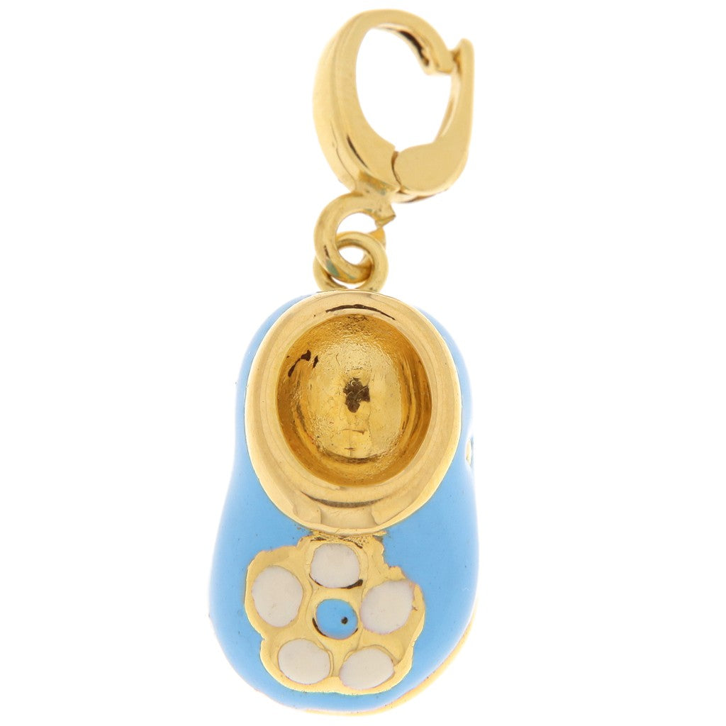 Ciondolo Scarpa Celeste