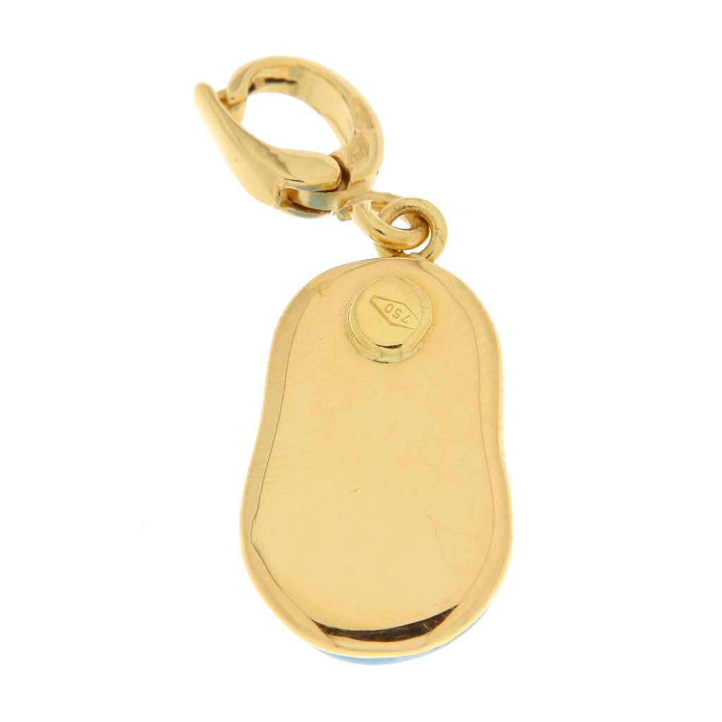 Ciondolo Scarpa Celeste