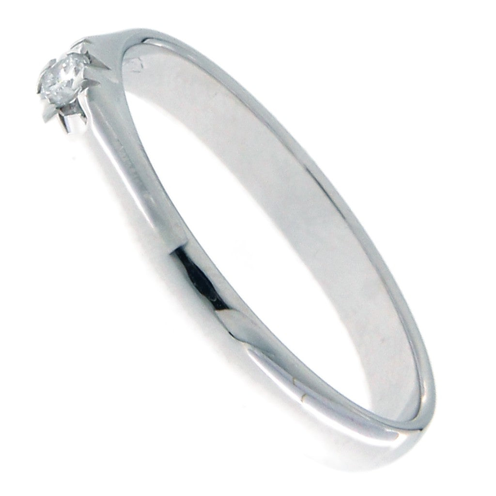 Anello Solitario con Diamante da 0.08 CT