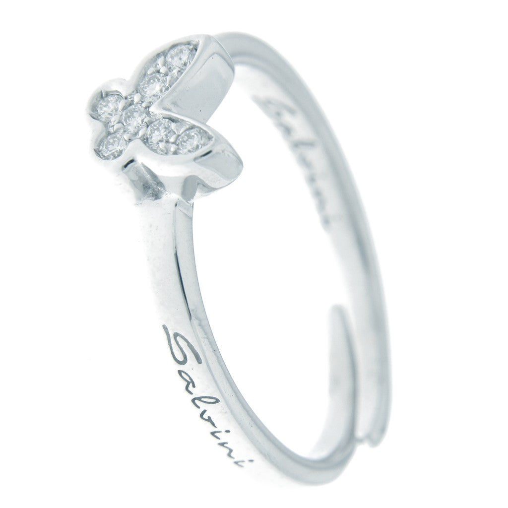 Salvini Anello Farfalla con Diamanti da 0.01 CT