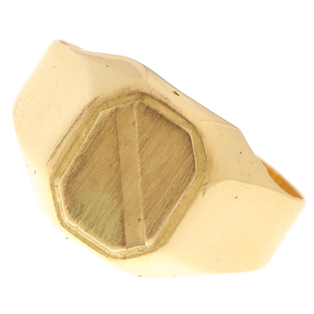 Anello Sigillo Ottagonale
