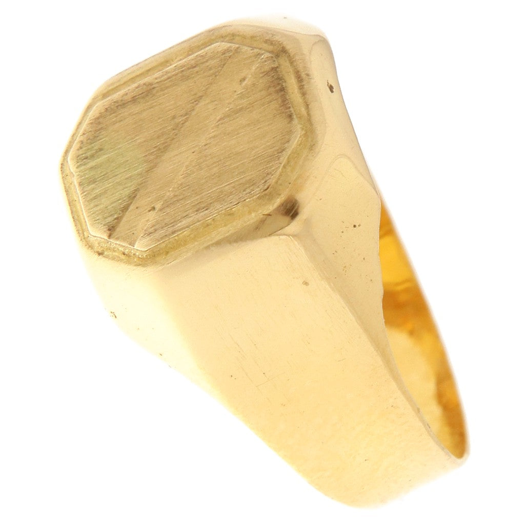 Anello Sigillo Ottagonale