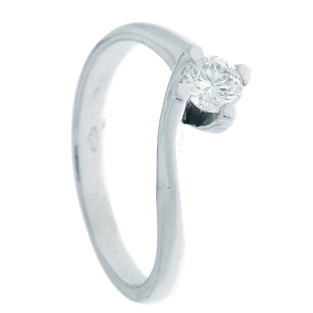 Anello Solitario con Diamante