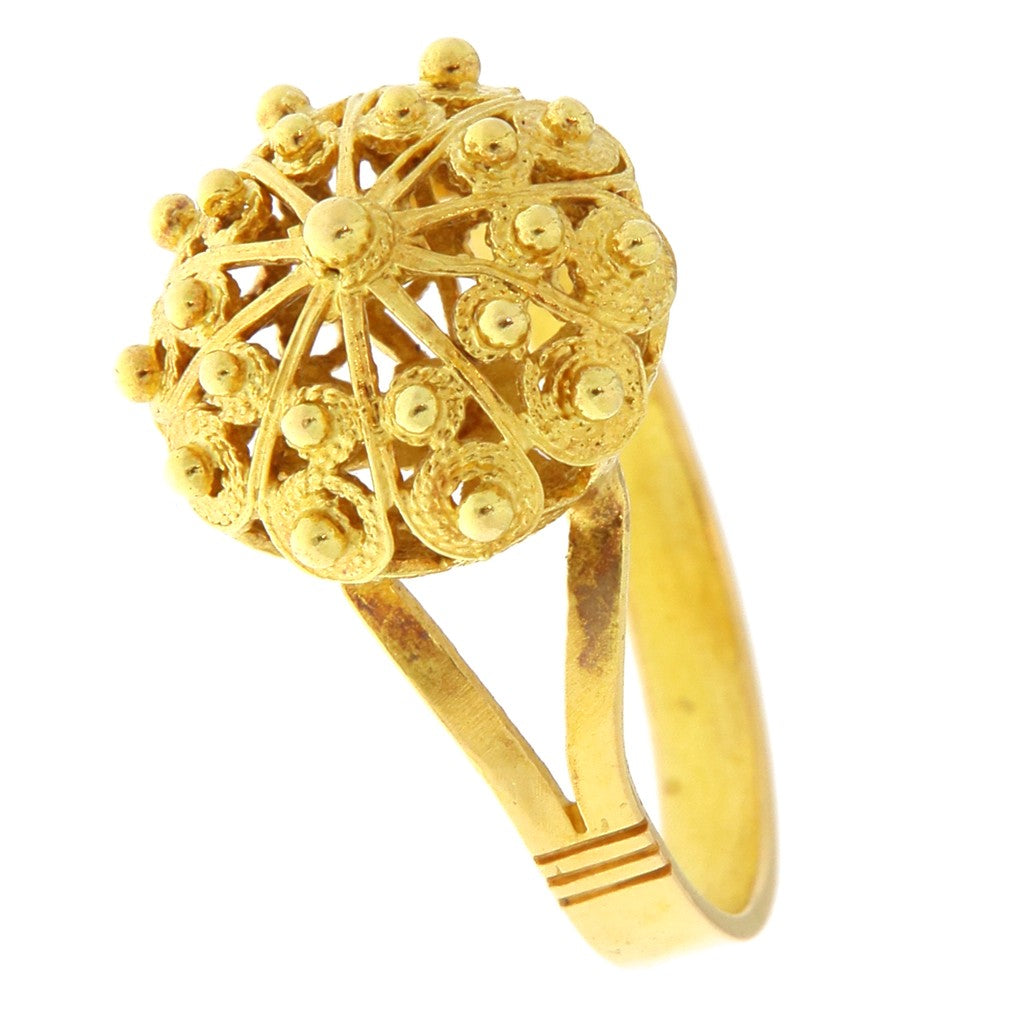 Anello Bottone Sardo