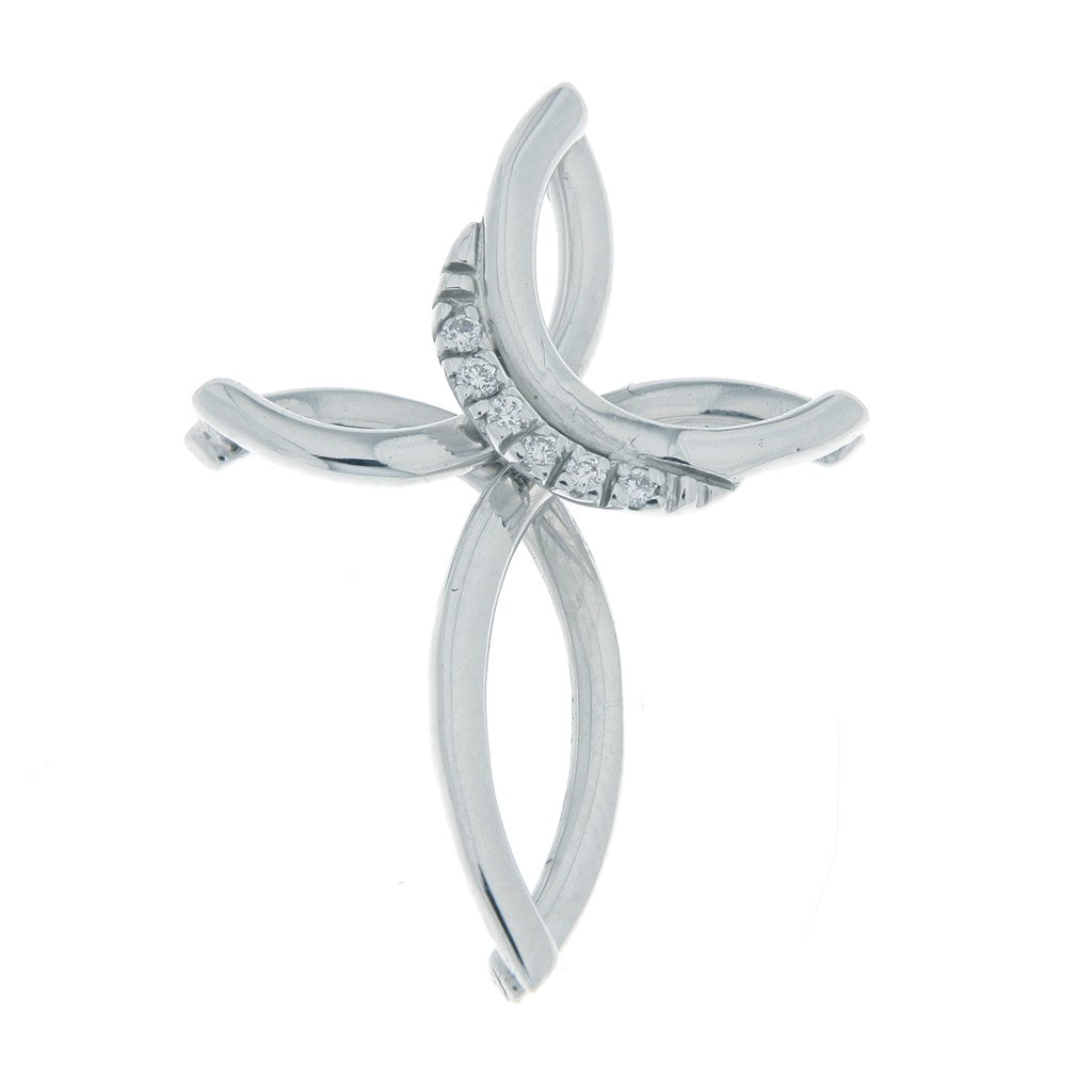 Ciondolo Croce Moderna