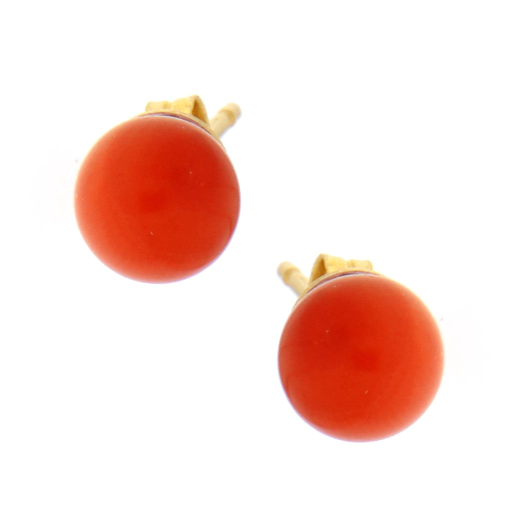 Orecchini Sfere Rosse