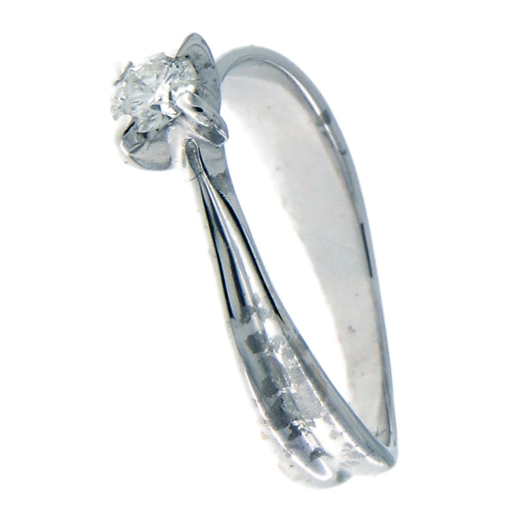Anello Solitario Diamante da 0.2 CT