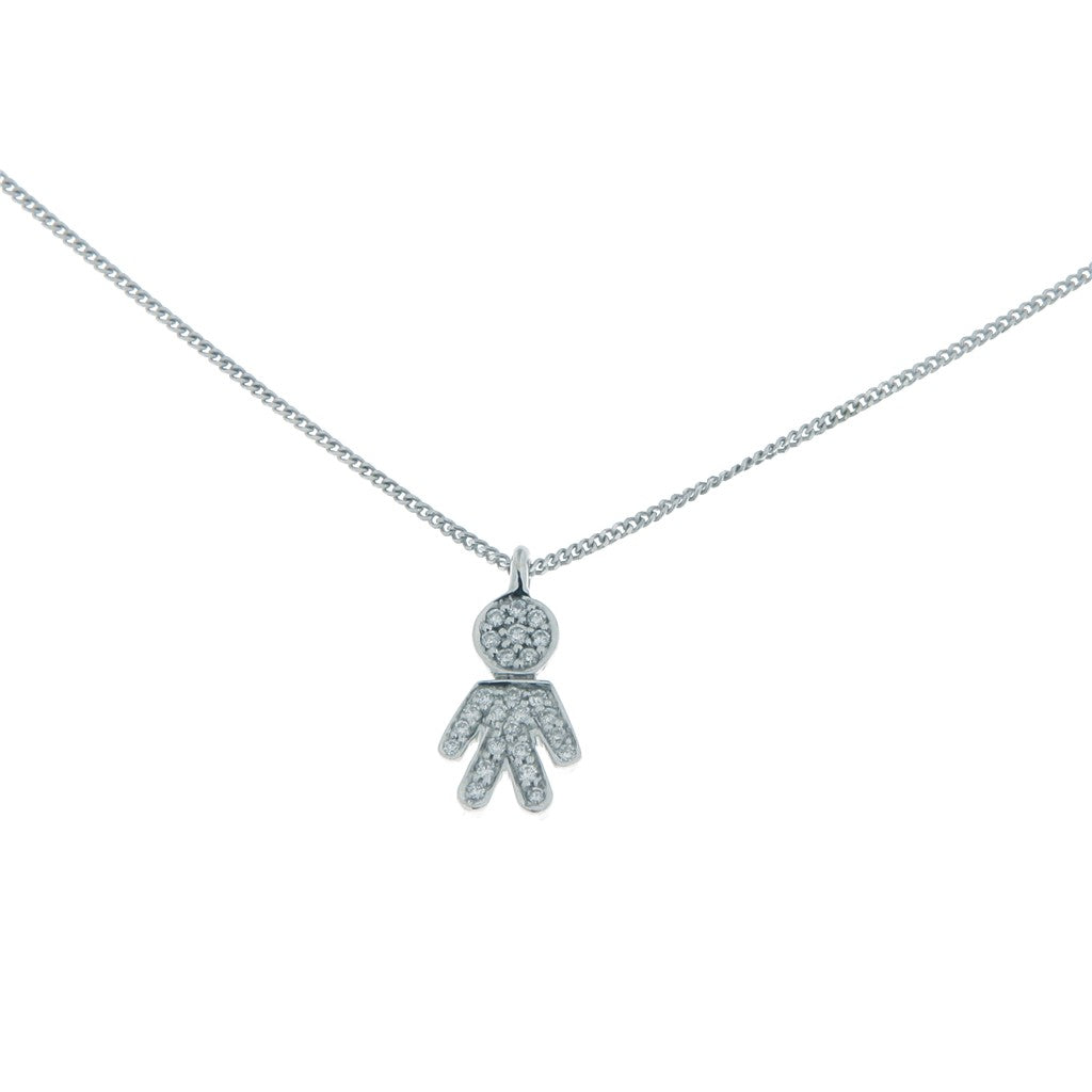 Collana Grumetta con Ciondolo Bimbo