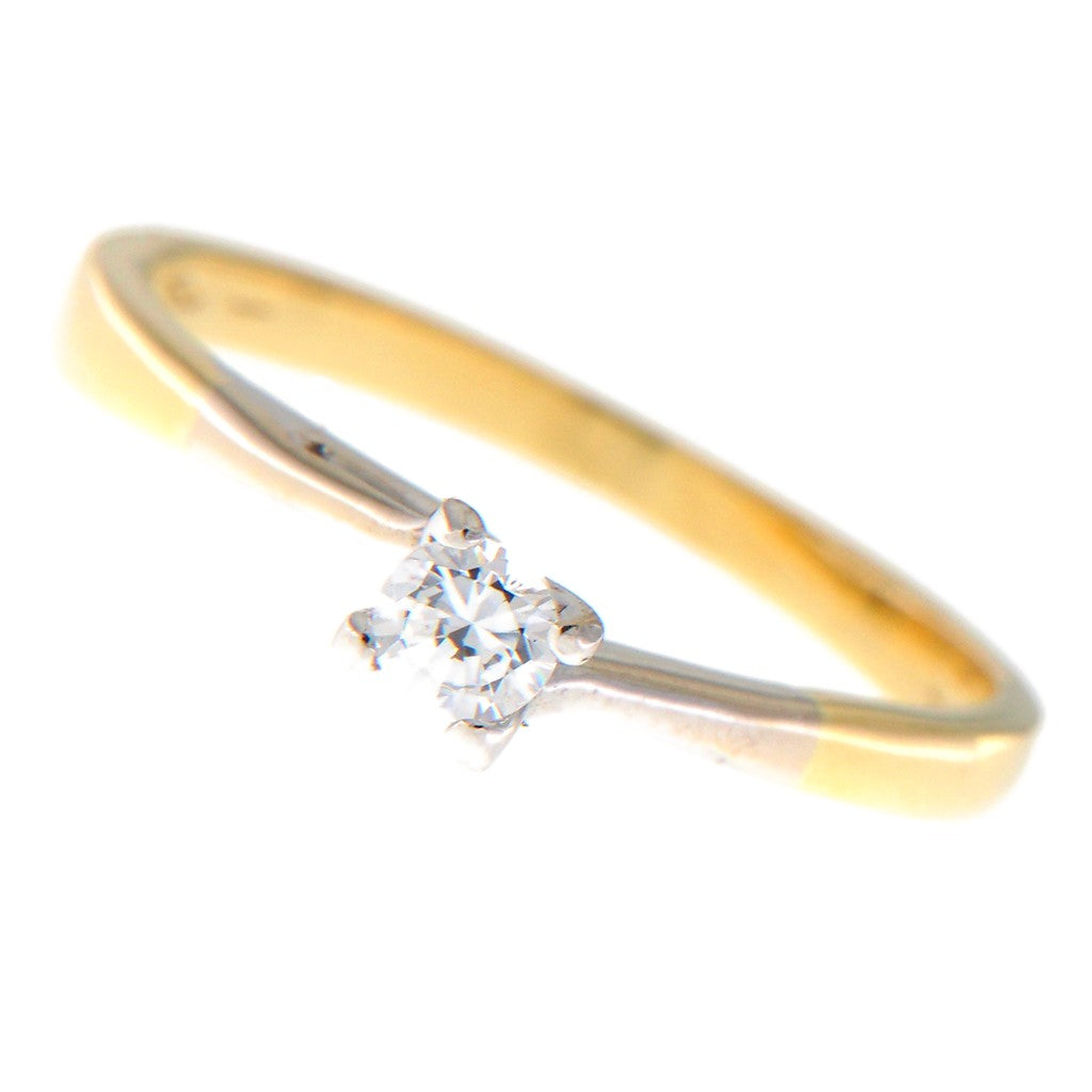 Anello Solitario Zircone