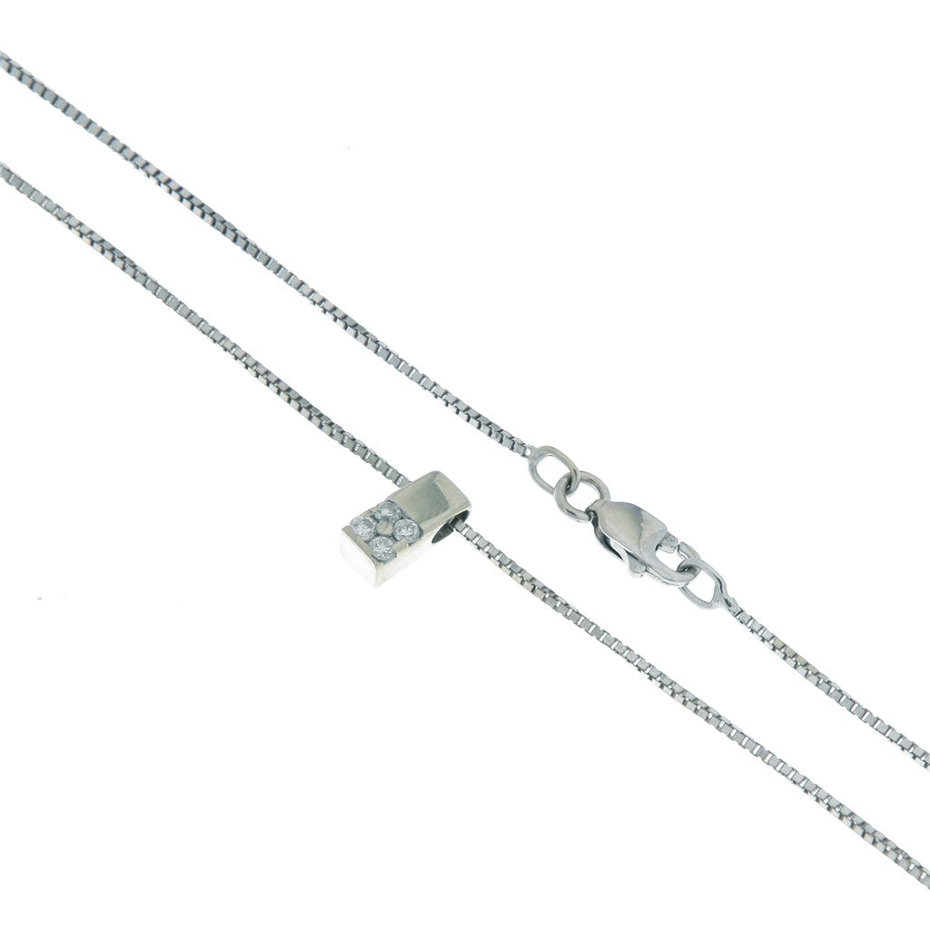 Collana Venetina con Diamanti da 0.01 CT