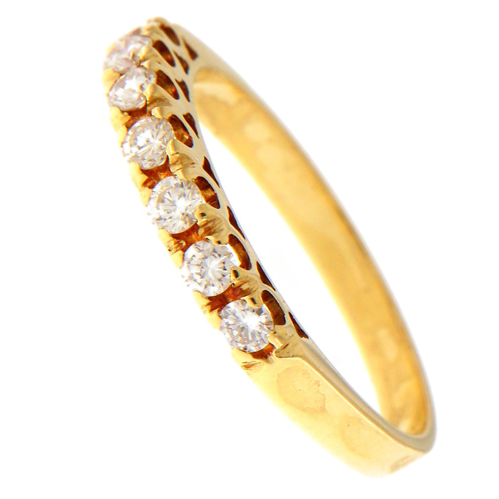 Anello Riviera con Zirconi