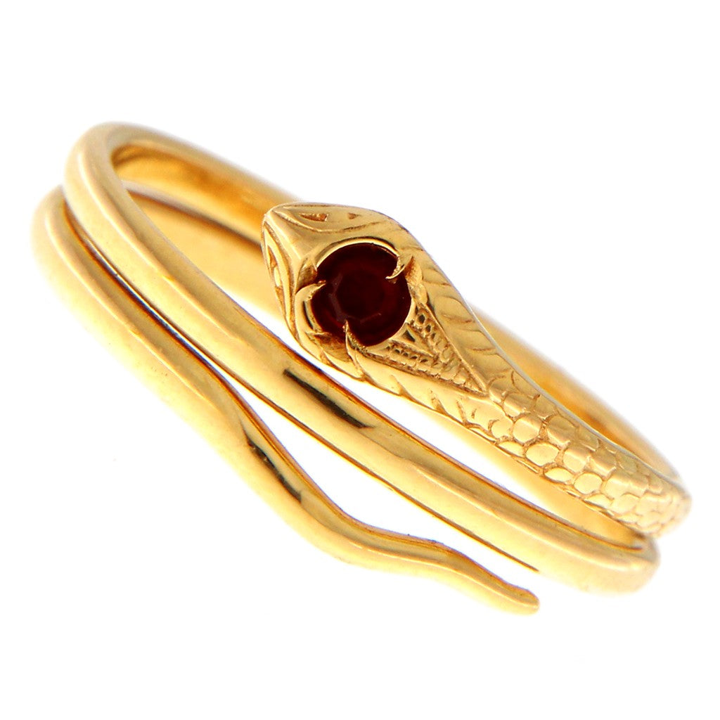 Anello Serpentina a 2 Giri