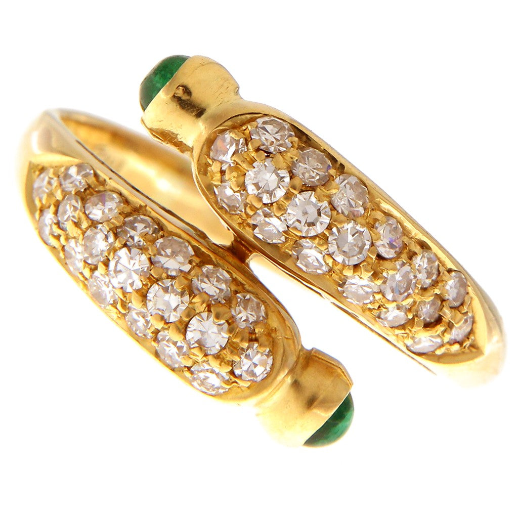 Anello Contrariè con Diamanti da 0.05 CT