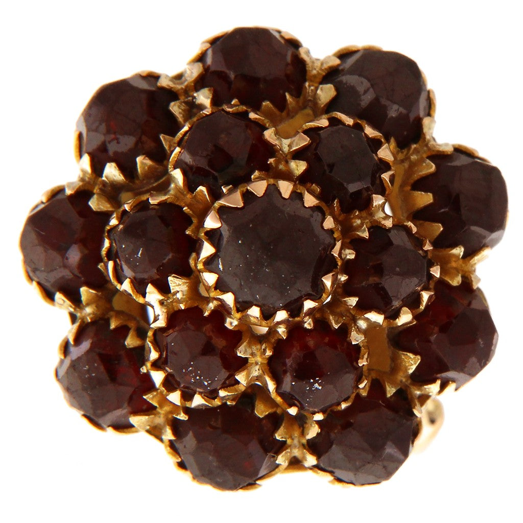 Anello Mora con Granati