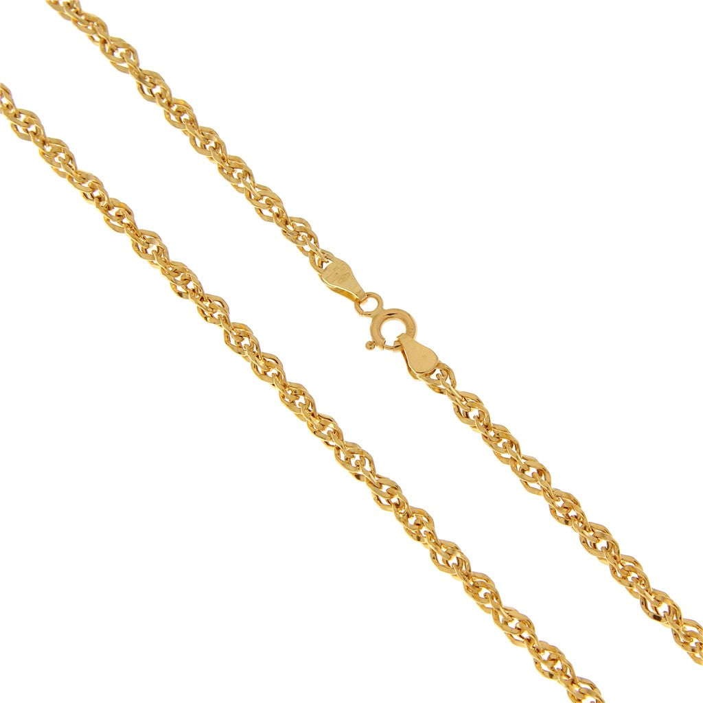 Collana Doppia Grumetta Arrotolata
