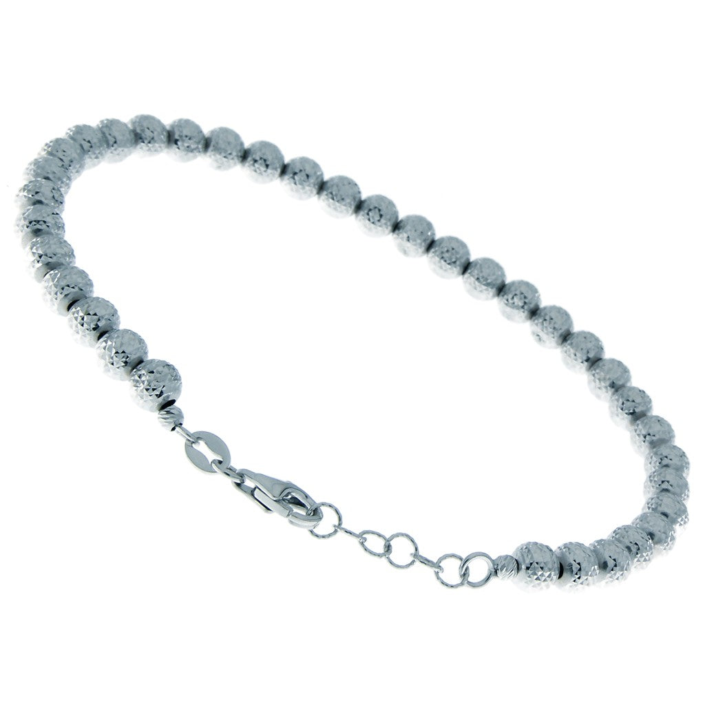 Bracciale a Sfere Sfaccettate