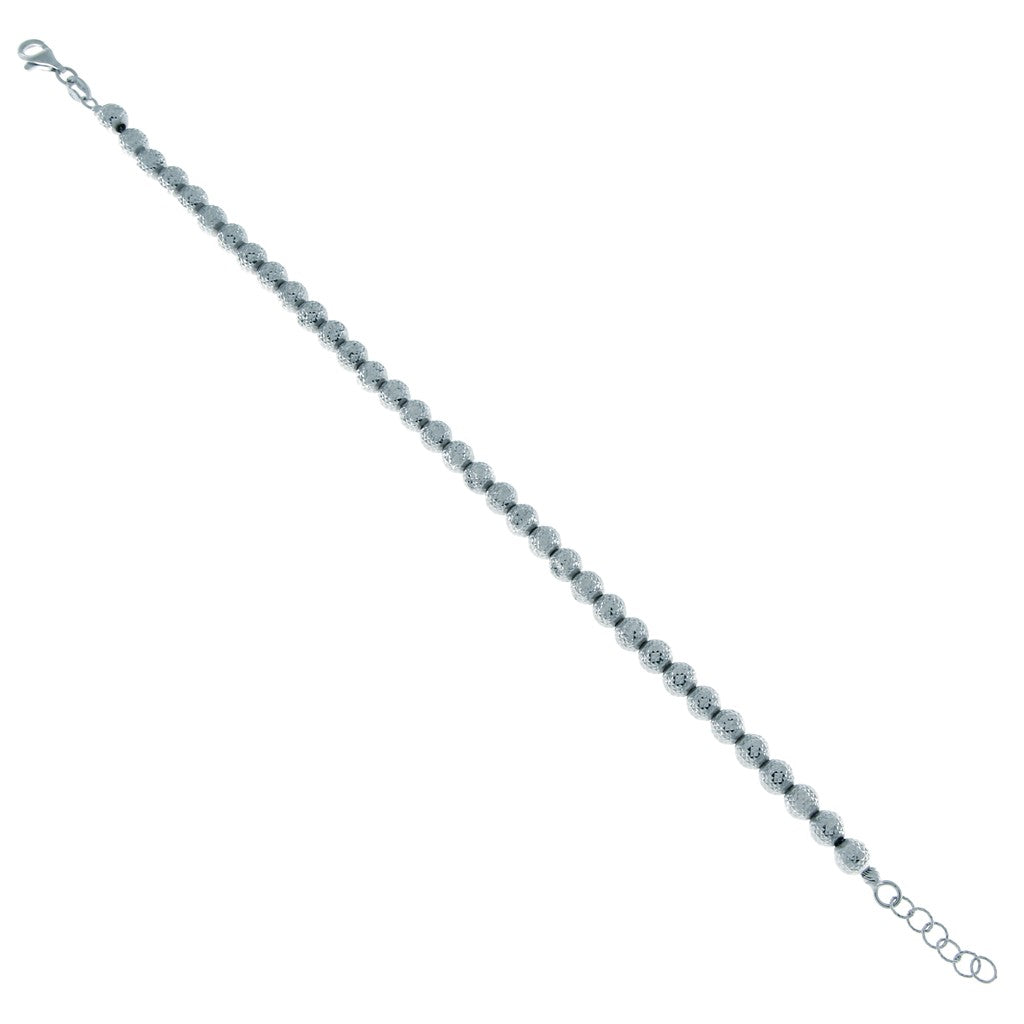 Bracciale a Sfere Sfaccettate
