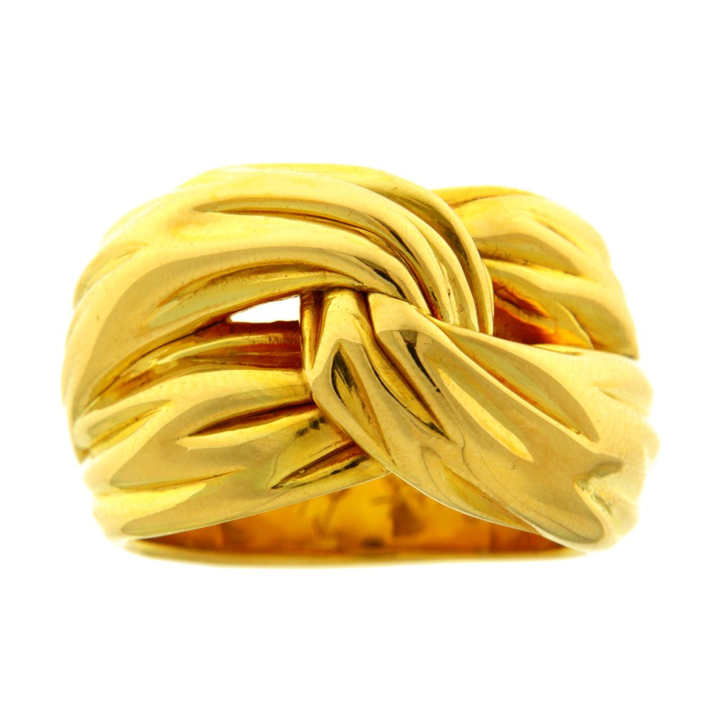 Yves Saint Laurant Anello Fascia a Fiocco