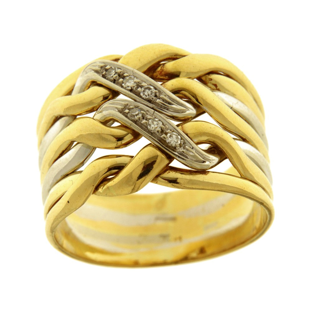 Anello Fascia ad Intreccio