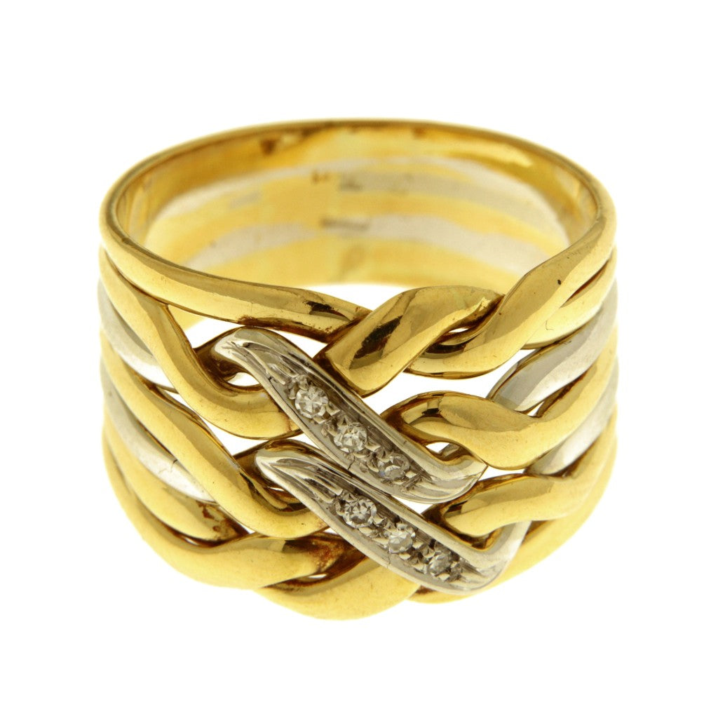 Anello Fascia ad Intreccio