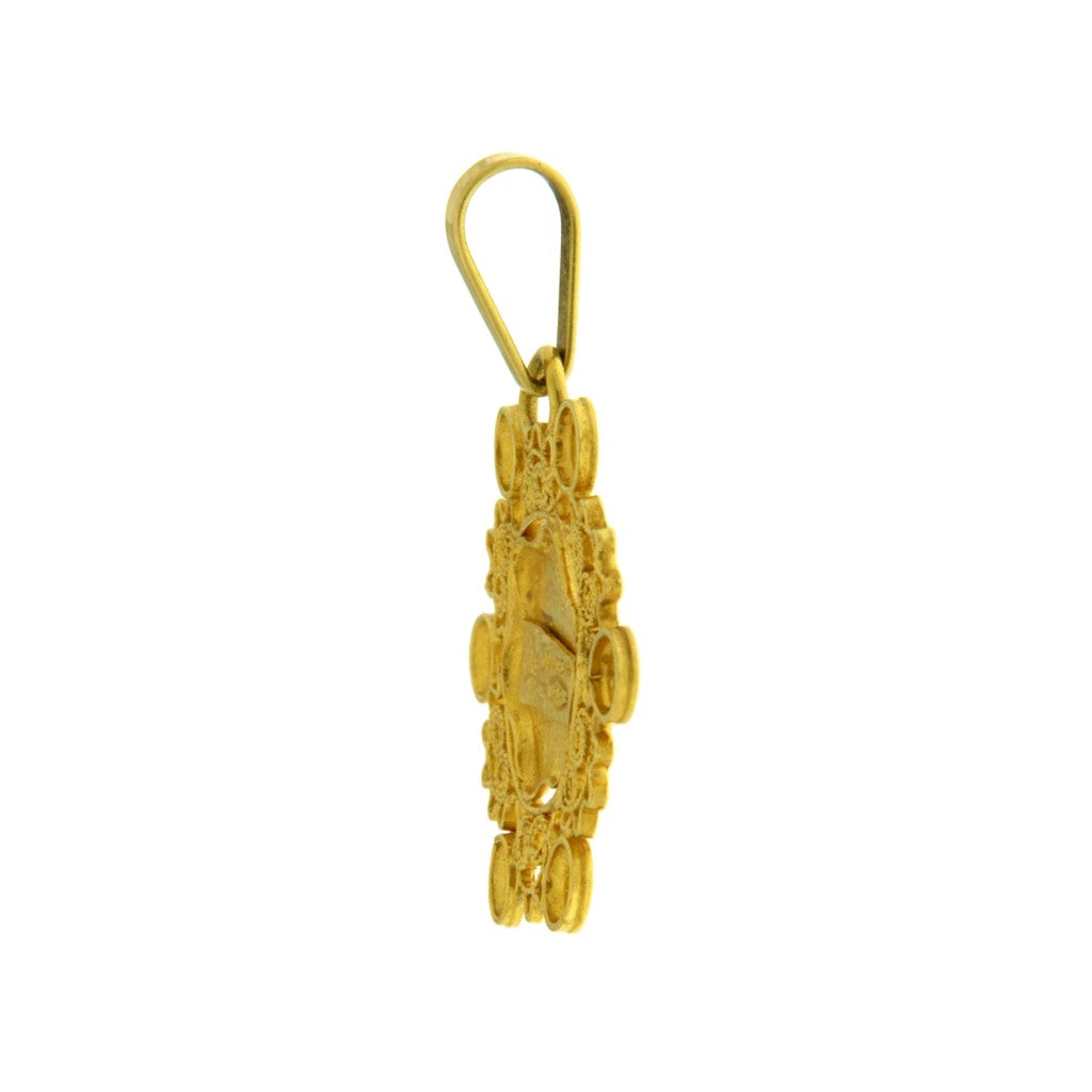 Ciondolo Fiore in Filigrana Sarda