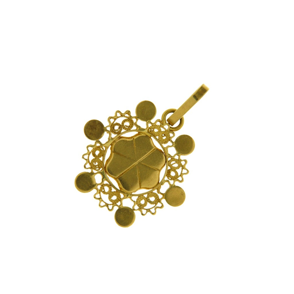 Ciondolo Fiore in Filigrana Sarda