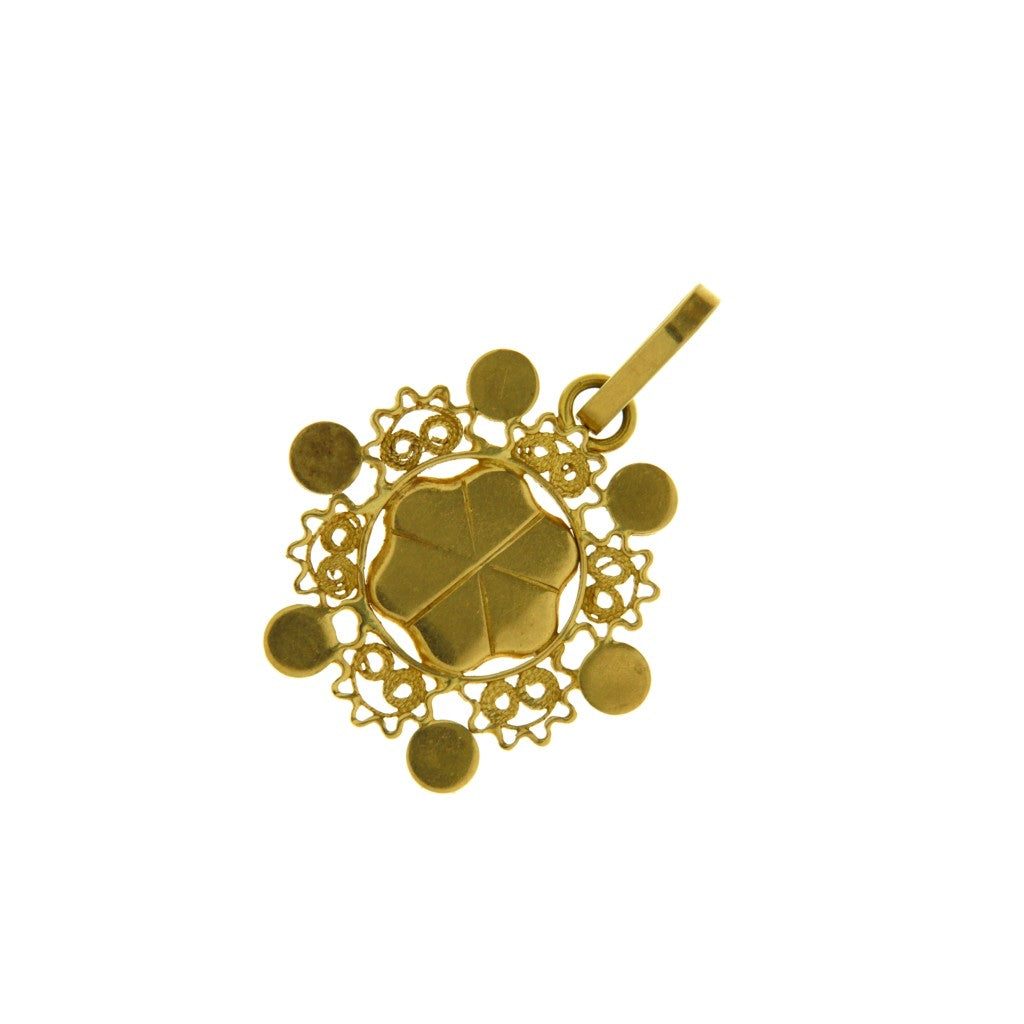 Ciondolo Fiore in Filigrana Sarda