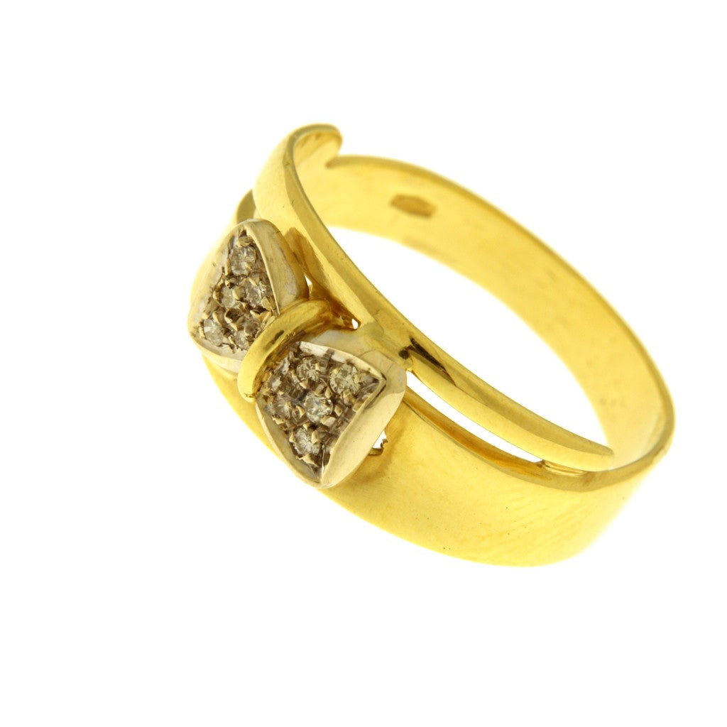 Anello Fascia con Fiocco