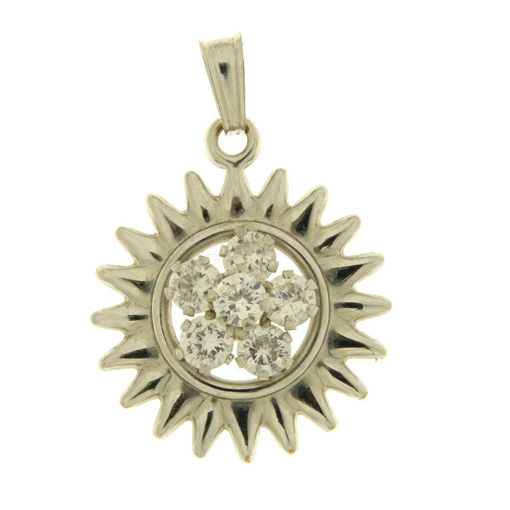 Ciondolo Sole e Fiore