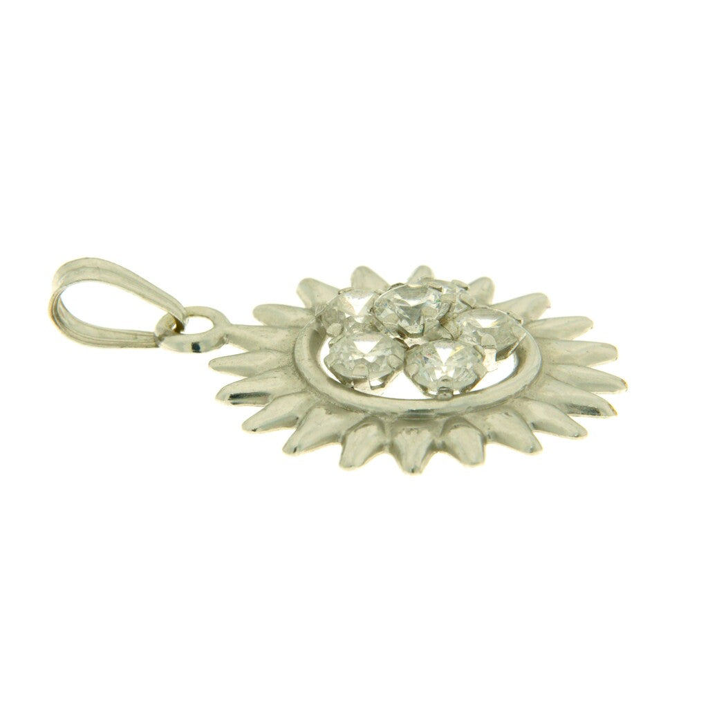 Ciondolo Sole e Fiore