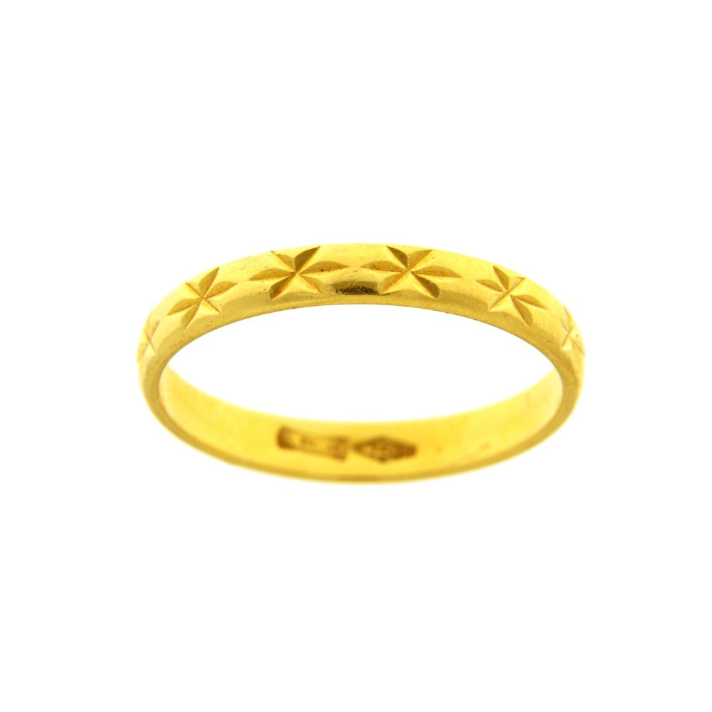 Anello Fermafede Lavorato