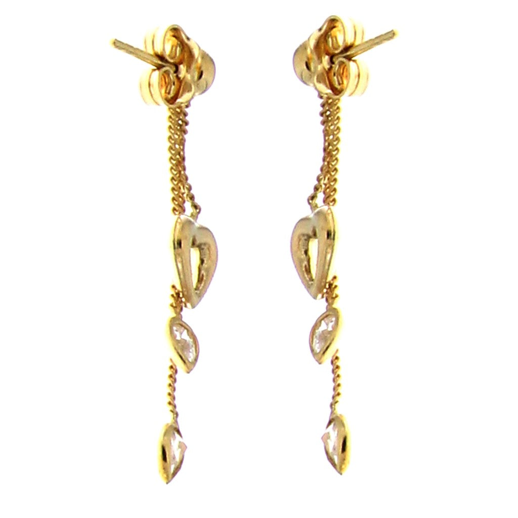 Orecchini Cuore pendente