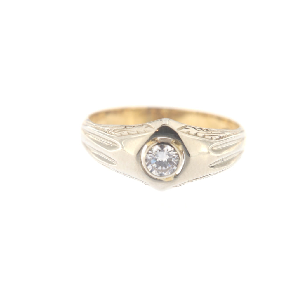 Anello Solitario con Zircone