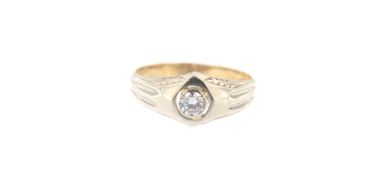 Anello Solitario con Zircone