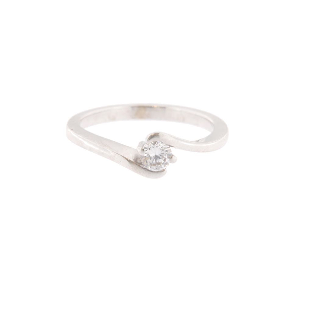 Anello Solitario Zircone