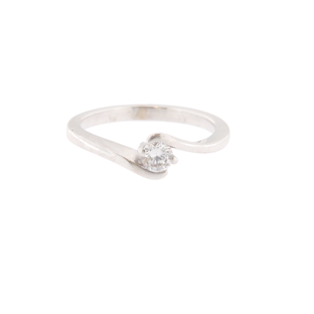 Anello Solitario Zircone
