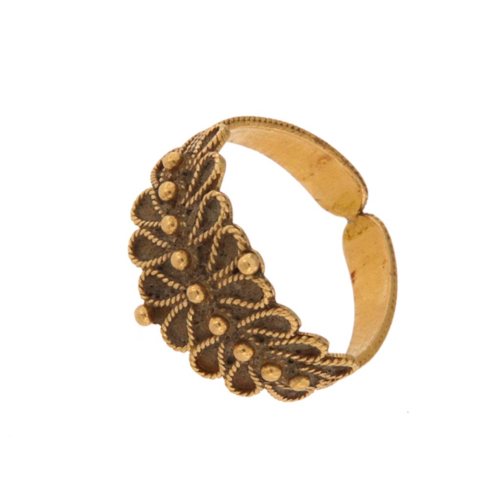 Anello Fede Sarda Campidanese 1 Fila