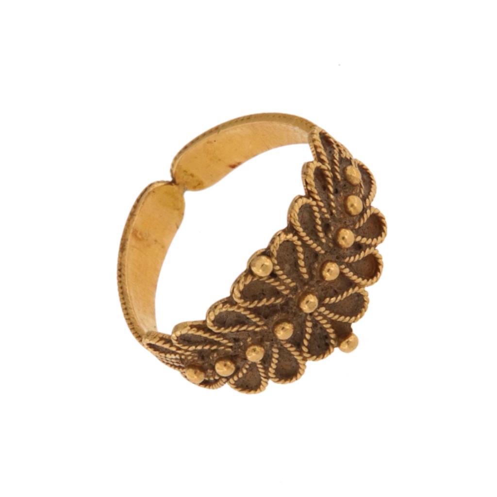 Anello Fede Sarda Campidanese 1 Fila