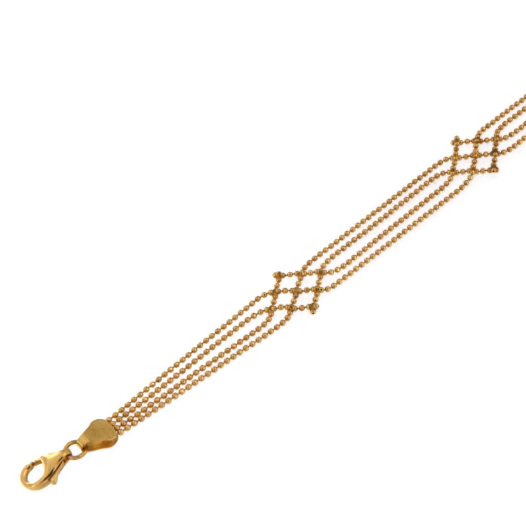 Bracciale Fascia Sfere a 4 Fili