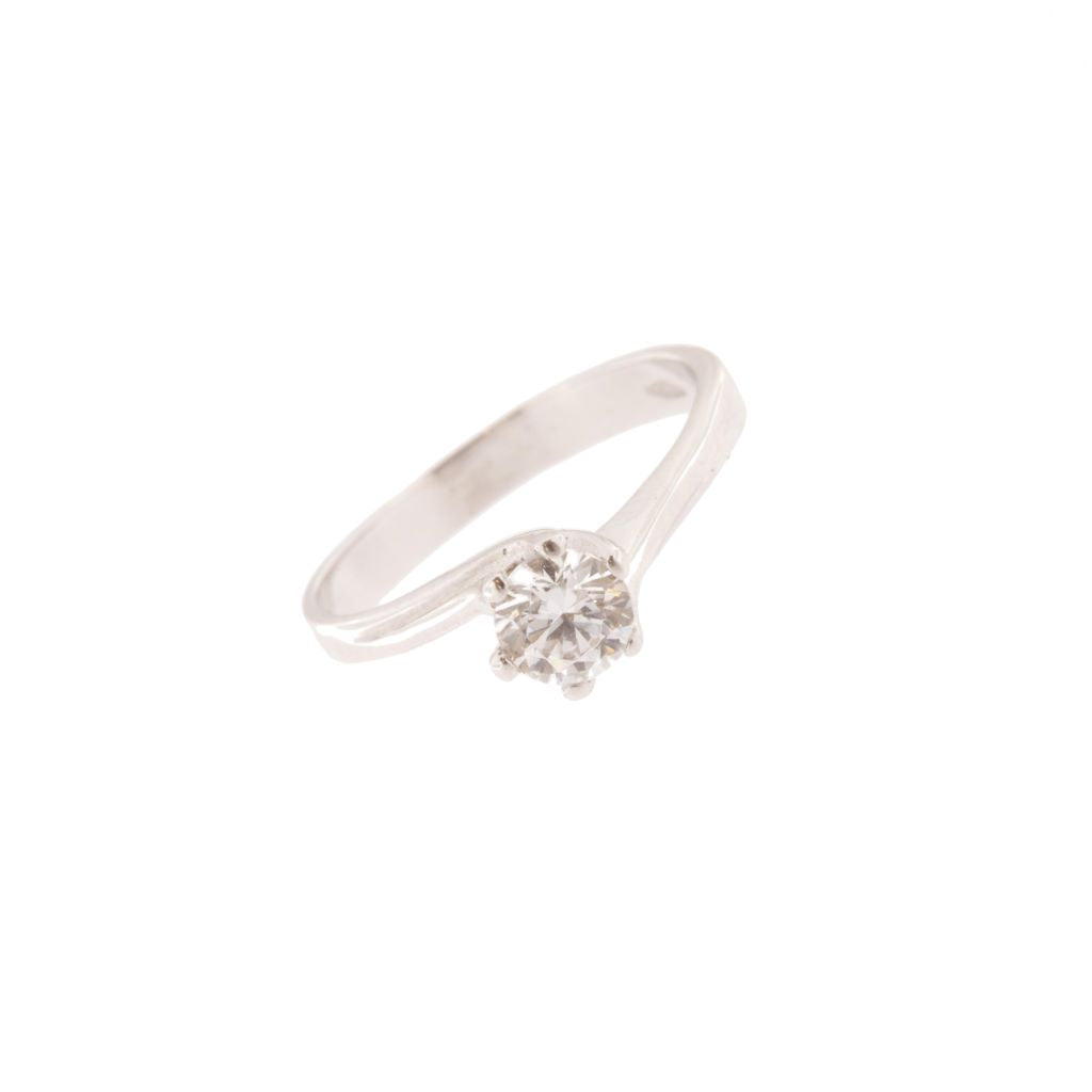 Anello Solitario Zircone
