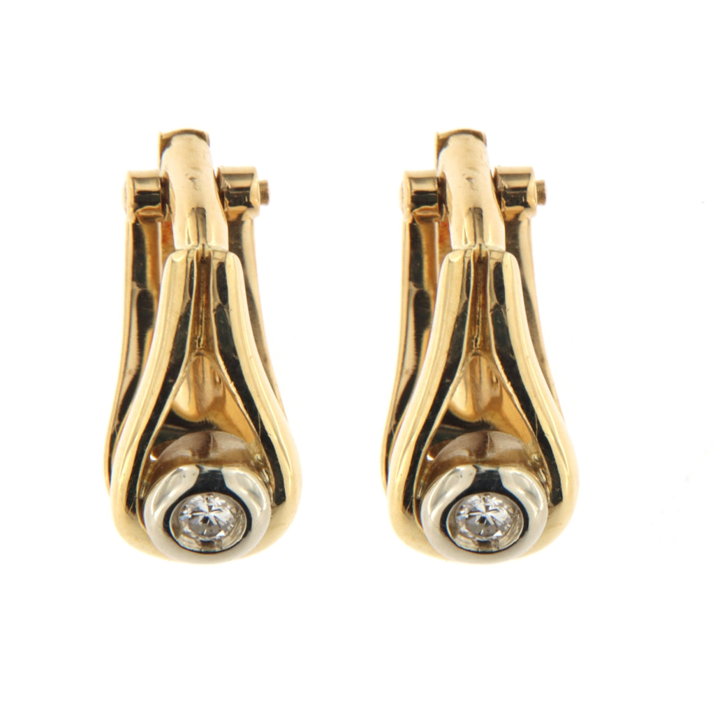 Orecchini Clip Diamanti da 0,15 CT