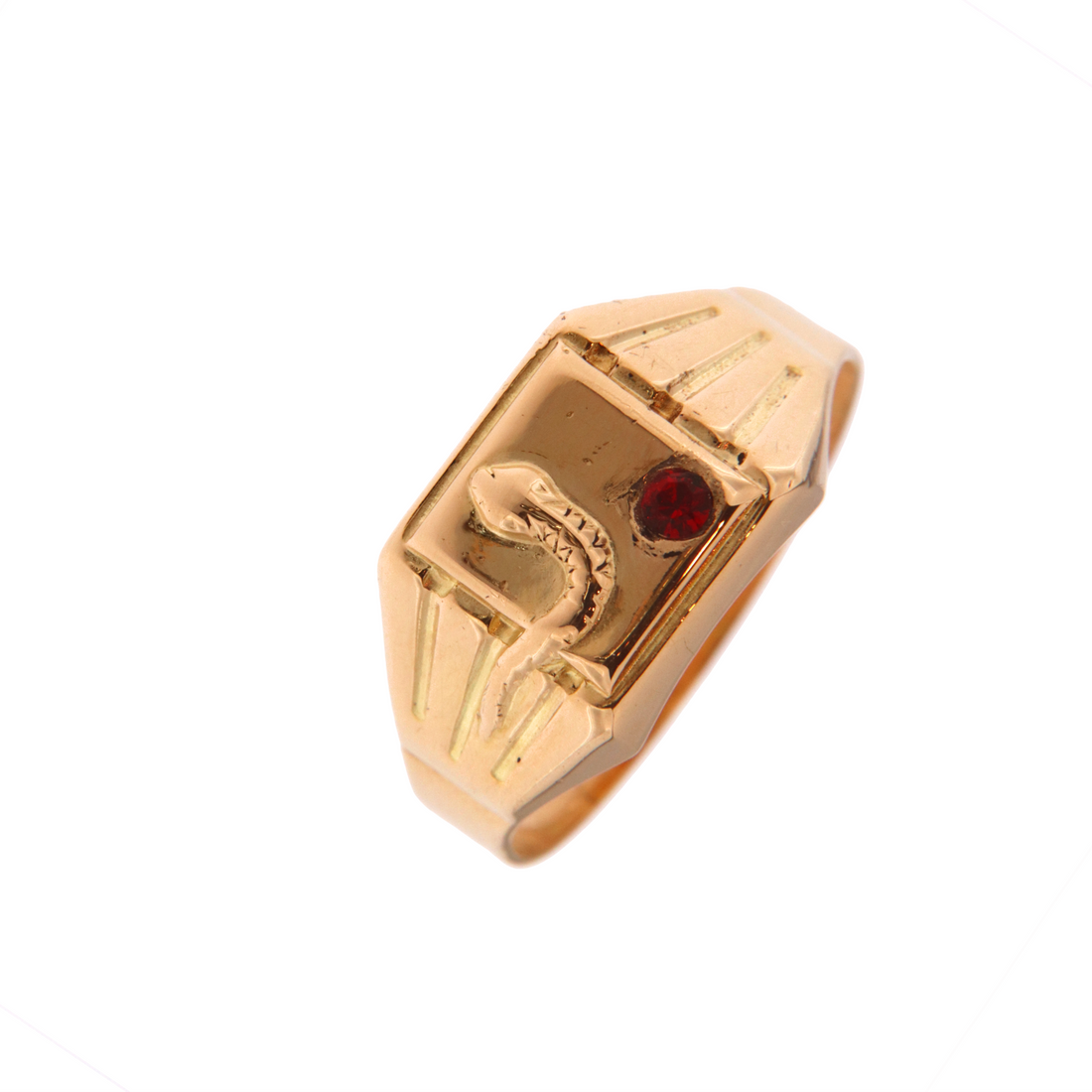 Anello Sigillo con Serpente