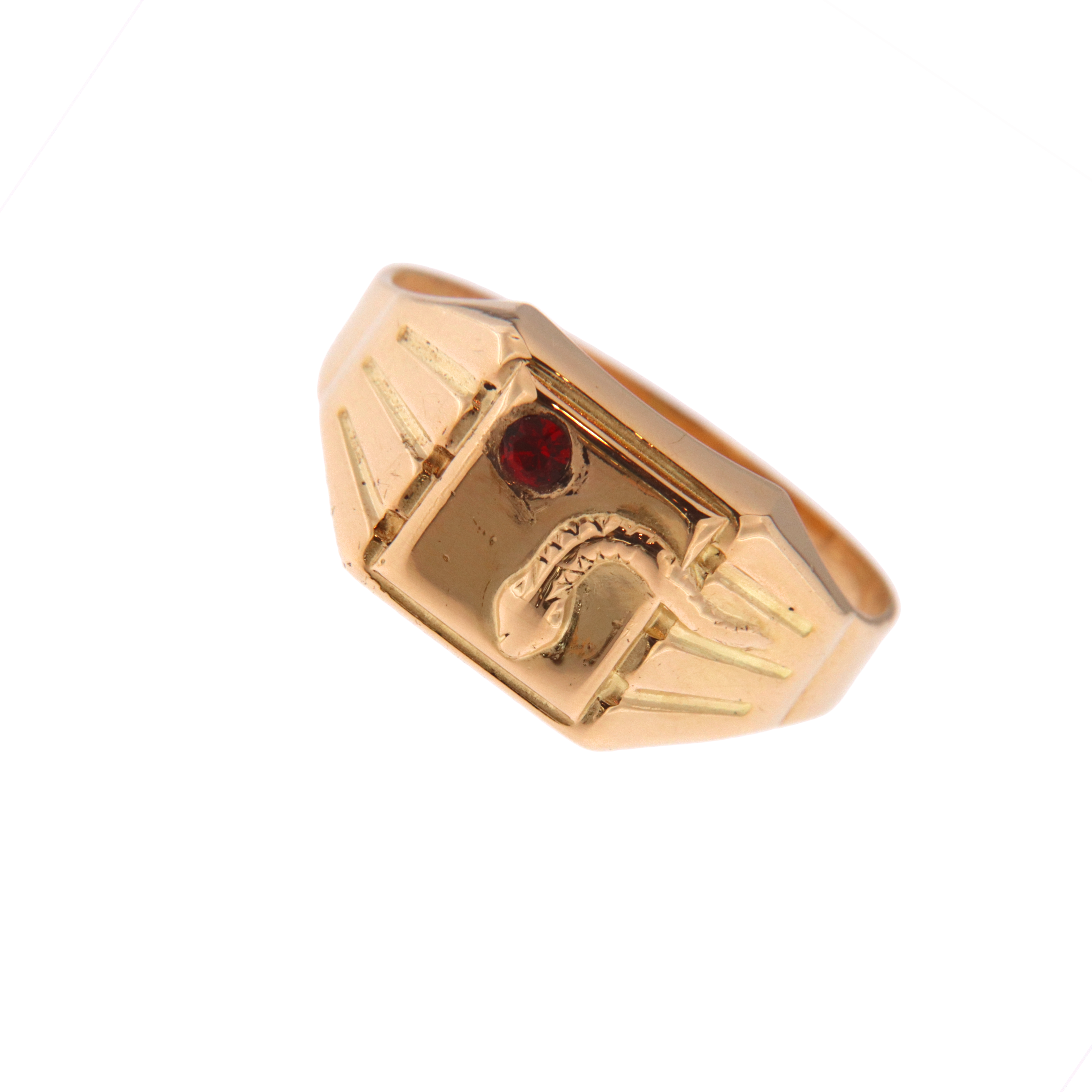 Anello Sigillo con Serpente