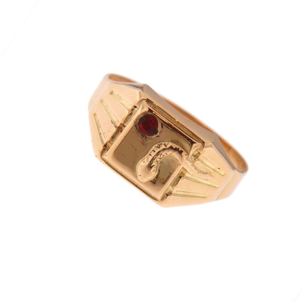 Anello Sigillo con Serpente